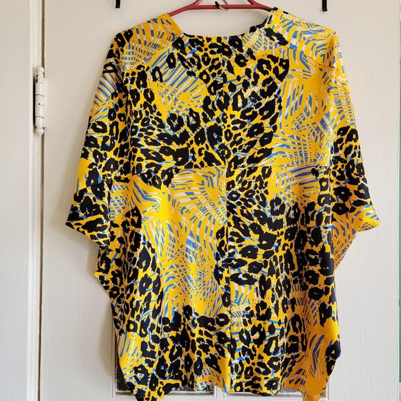 Zero + Maria Cornejo Silk Origami Top Sz 12 - Picture 2 of 5